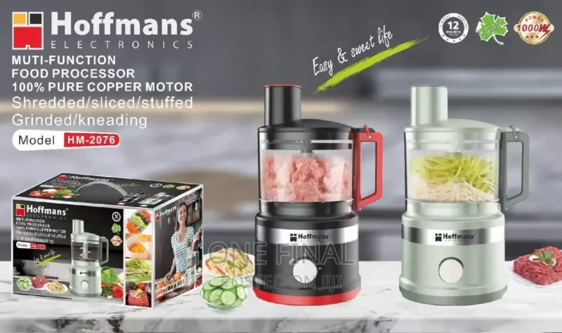 Hoffmans HM-2076 Electric Food Processor